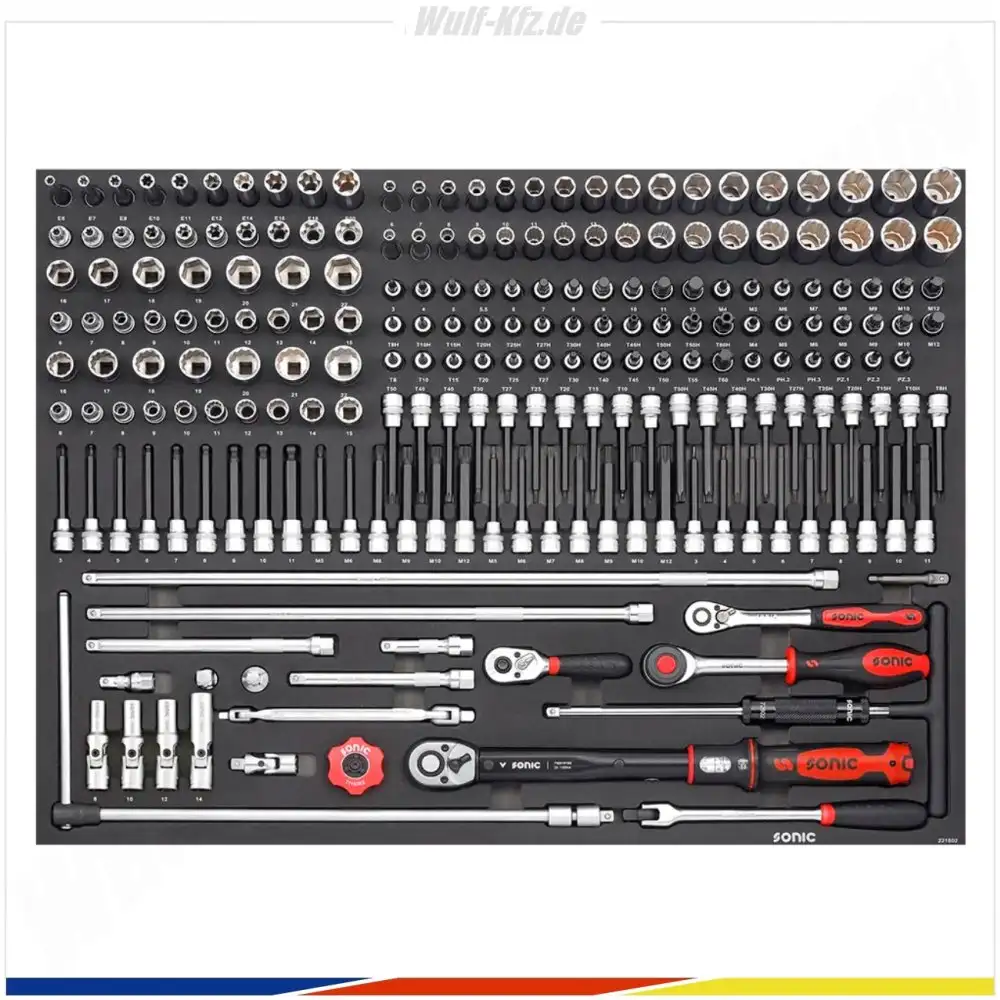 Sonic gefüllter Werkstattwagen NEXT S12XD HEAVY DUTY / 723-​tlg.